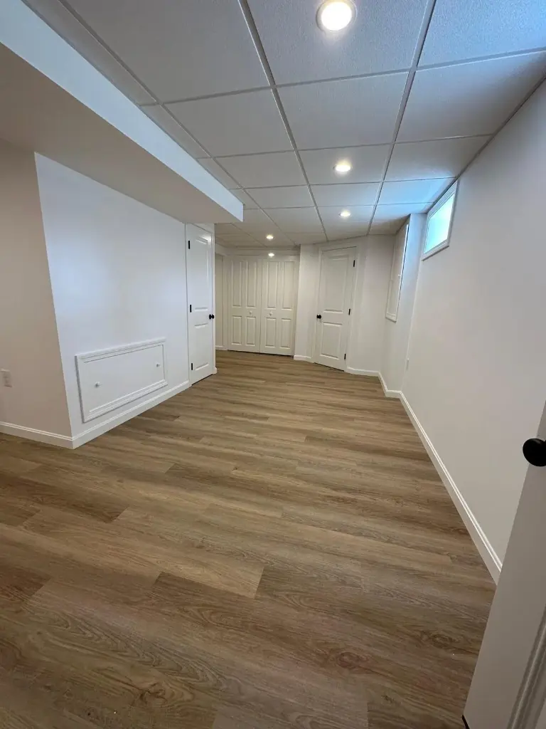 Basement renovation by Opportunity Painting, Holliston MA